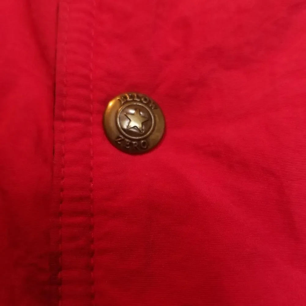 Vintage 90s Boys Snow Jacket Sz L Below Zero  Sz L Skiing Resort Winter - Picture 5 of 12
